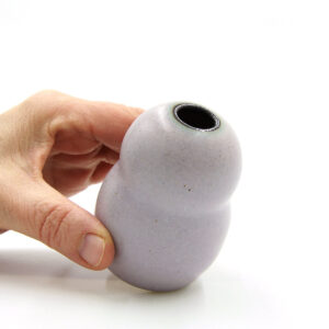 Alternative view of Dark Rim vase #1094