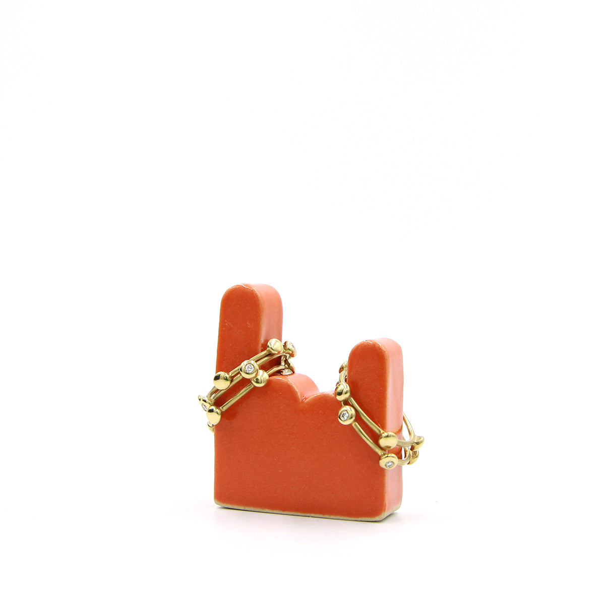 Digit Ringholder - Rock On - Orange