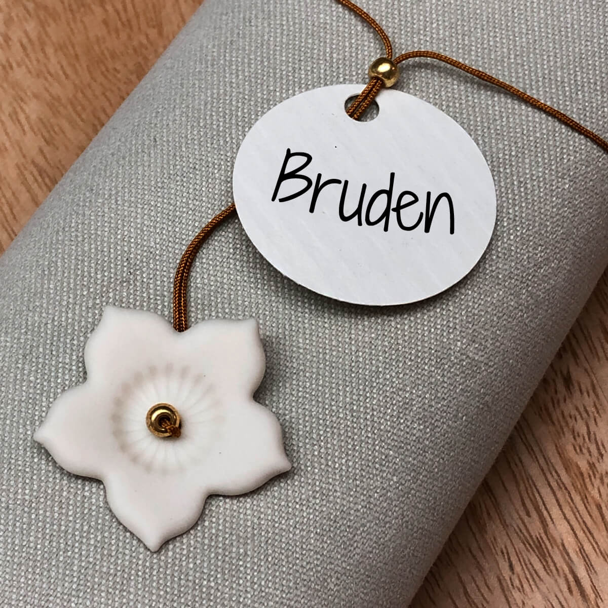 Blomst - servietring - Billede 5