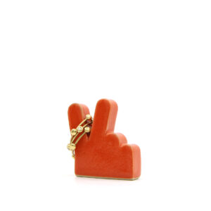 peace ringholder - ORANGE - paz