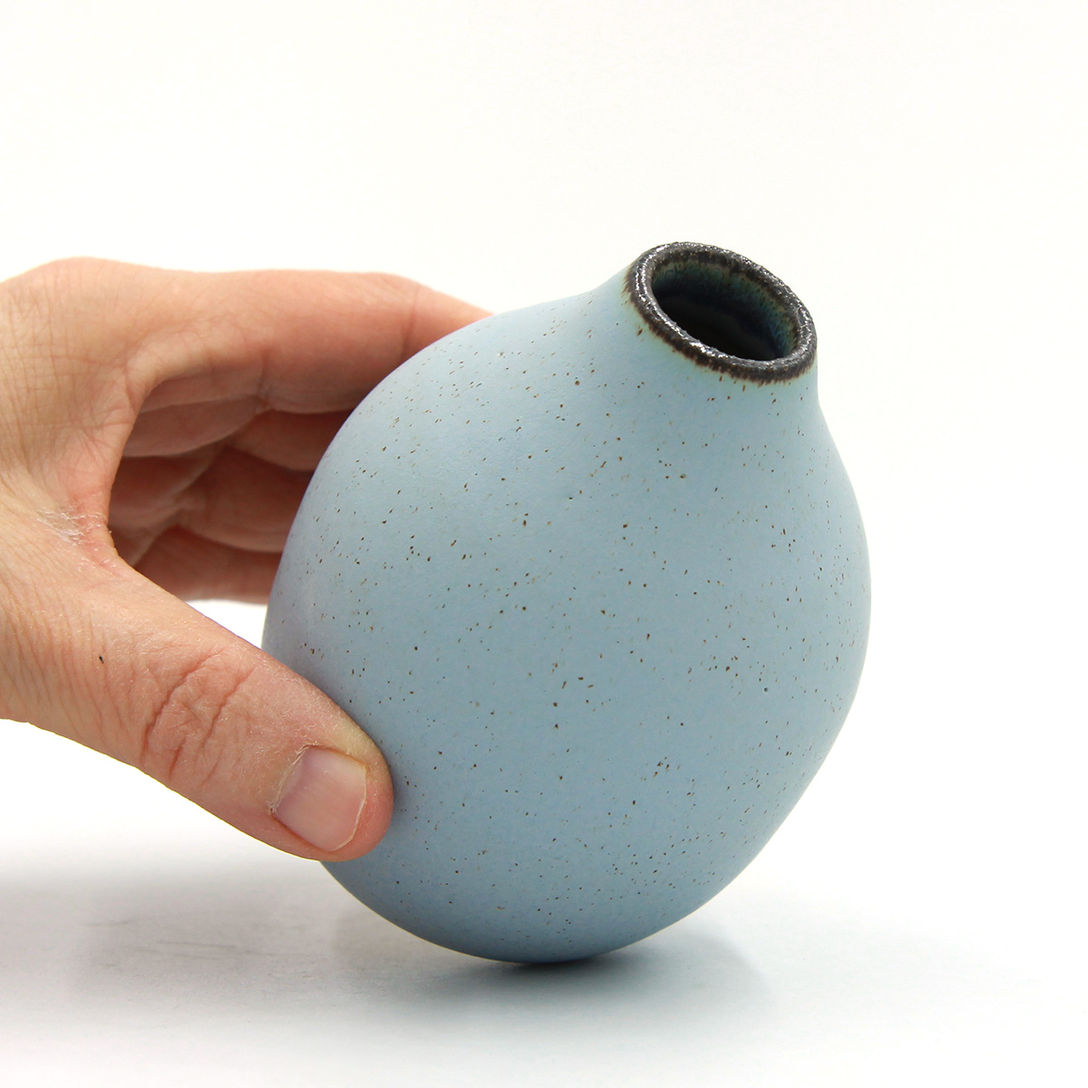 Dark Rim vase